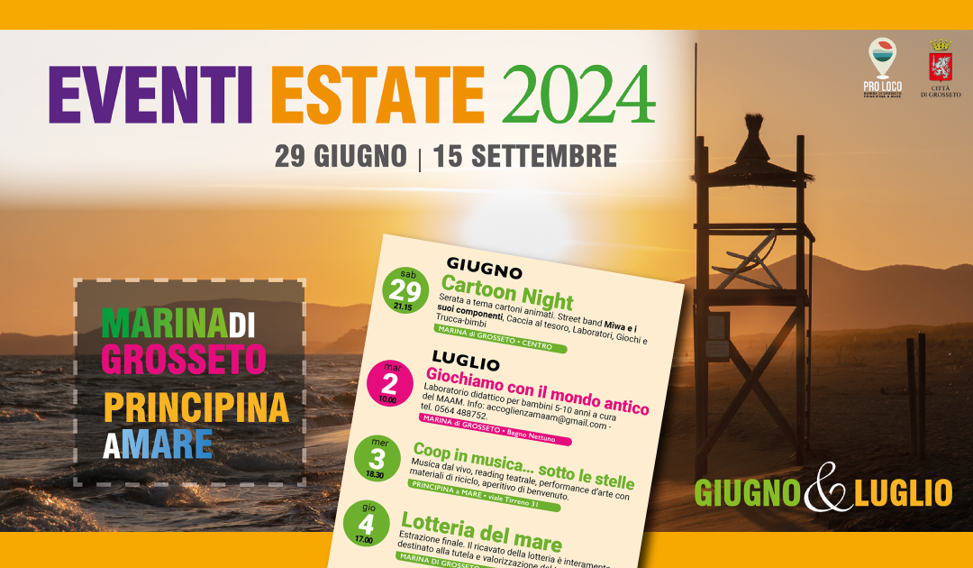 Eventi ESTATE 2024 – Riviera della Maremma